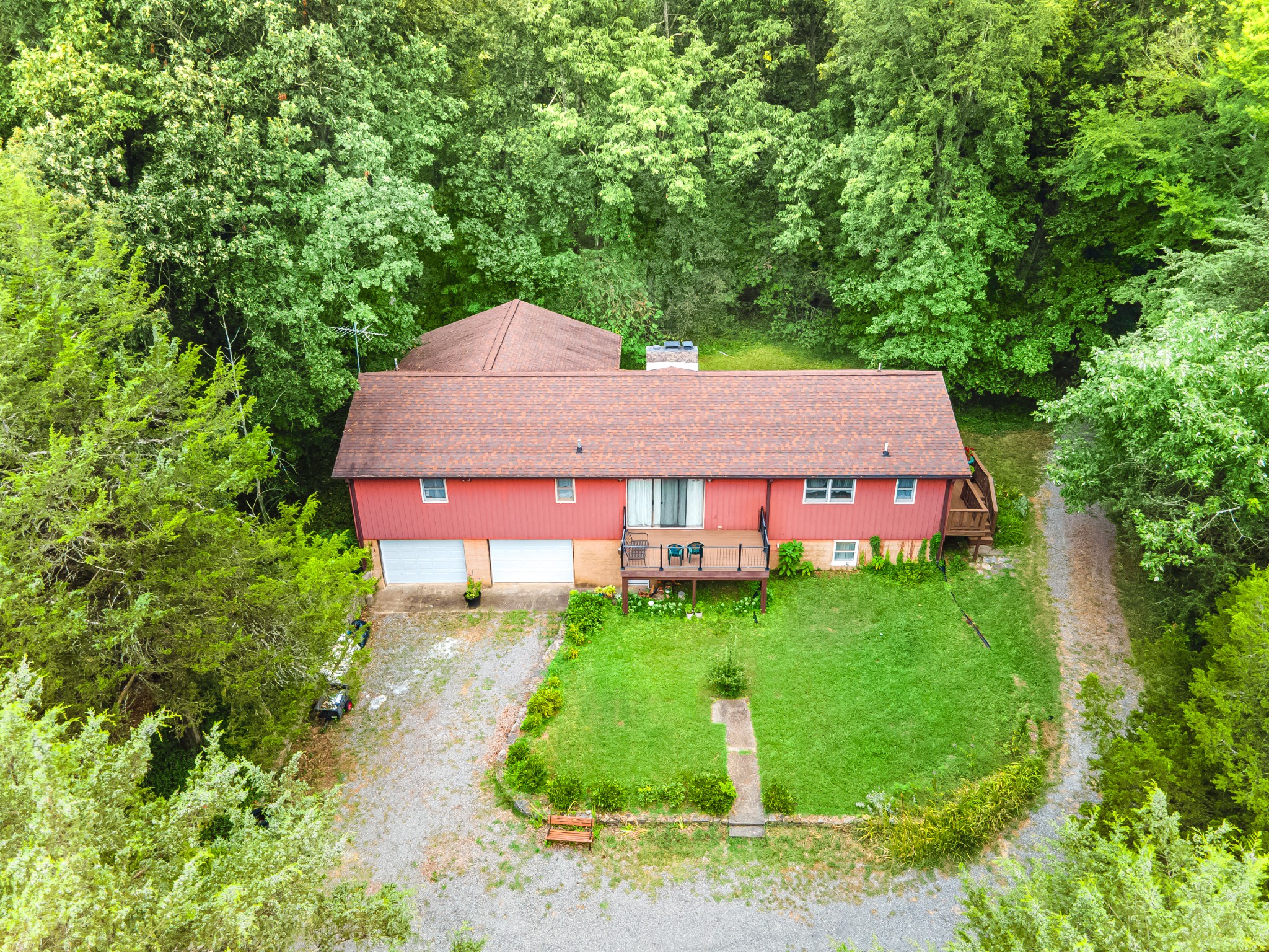 2756 Glasscock Road Lewisburg, TN 37091 - Photo 37 of 48 an aerial view of a house