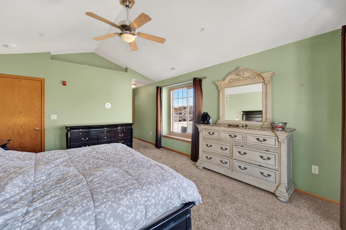 1520 Raintree Lane, Unit 73 Mount Pleasant, WI 53406 - Photo 12 of 19 Master Bed -3