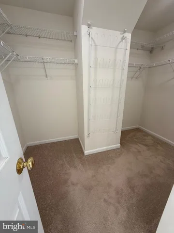 a view of walk in closet