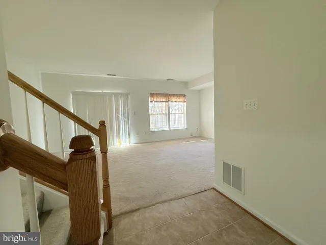 a view of an front door