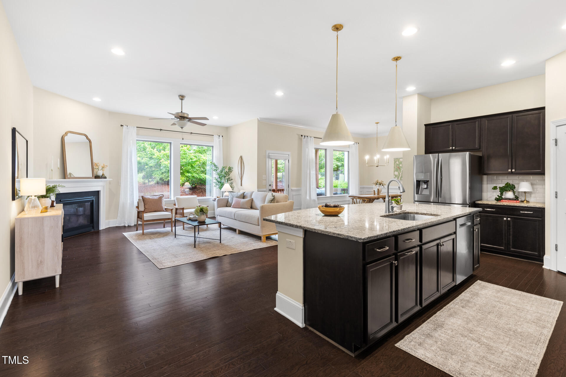 204 Mill Chapel Road Chapel Hill, NC 27517 - Photo 6 of 38 a kitchen with lots of counter top space