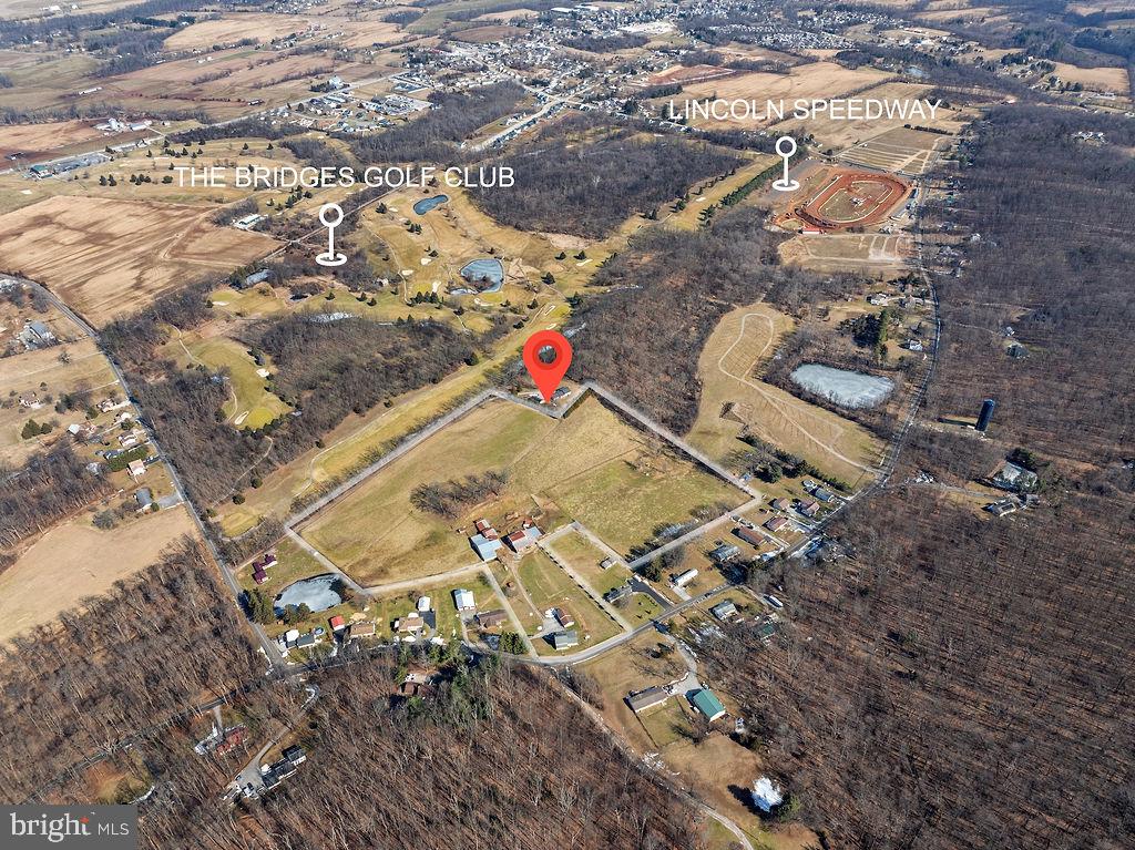 470 Racetrack Road Abbottstown, PA 17301 - Photo 50 of 54 an aerial view of residential houses with outdoor space