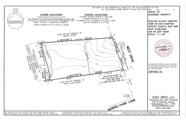 $2,875,000 | 33 West Drive, East Hampton, NY 11937