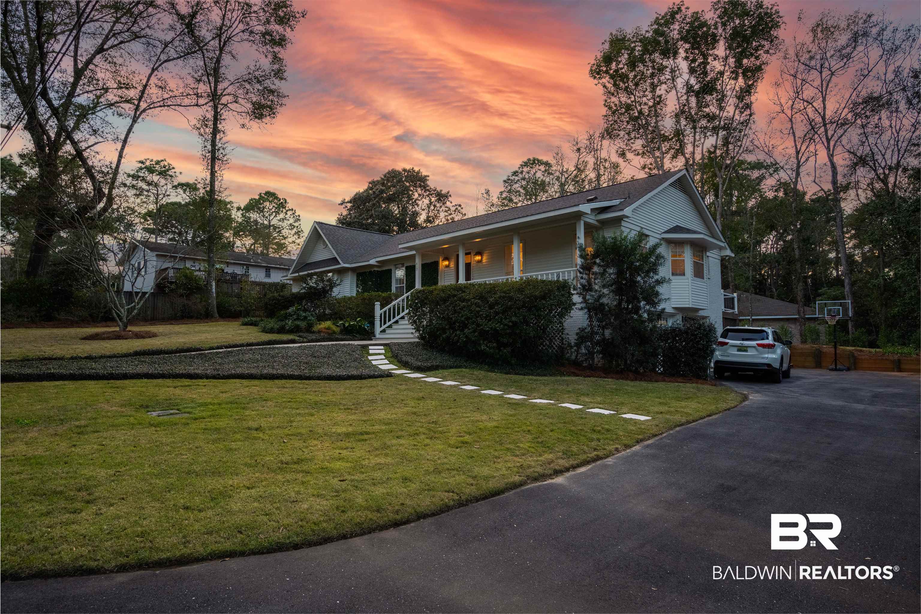 417 Patlynn Drive Fairhope, AL 36532 - Photo 3 of 29 Side Entry Garage with oversized Driveway