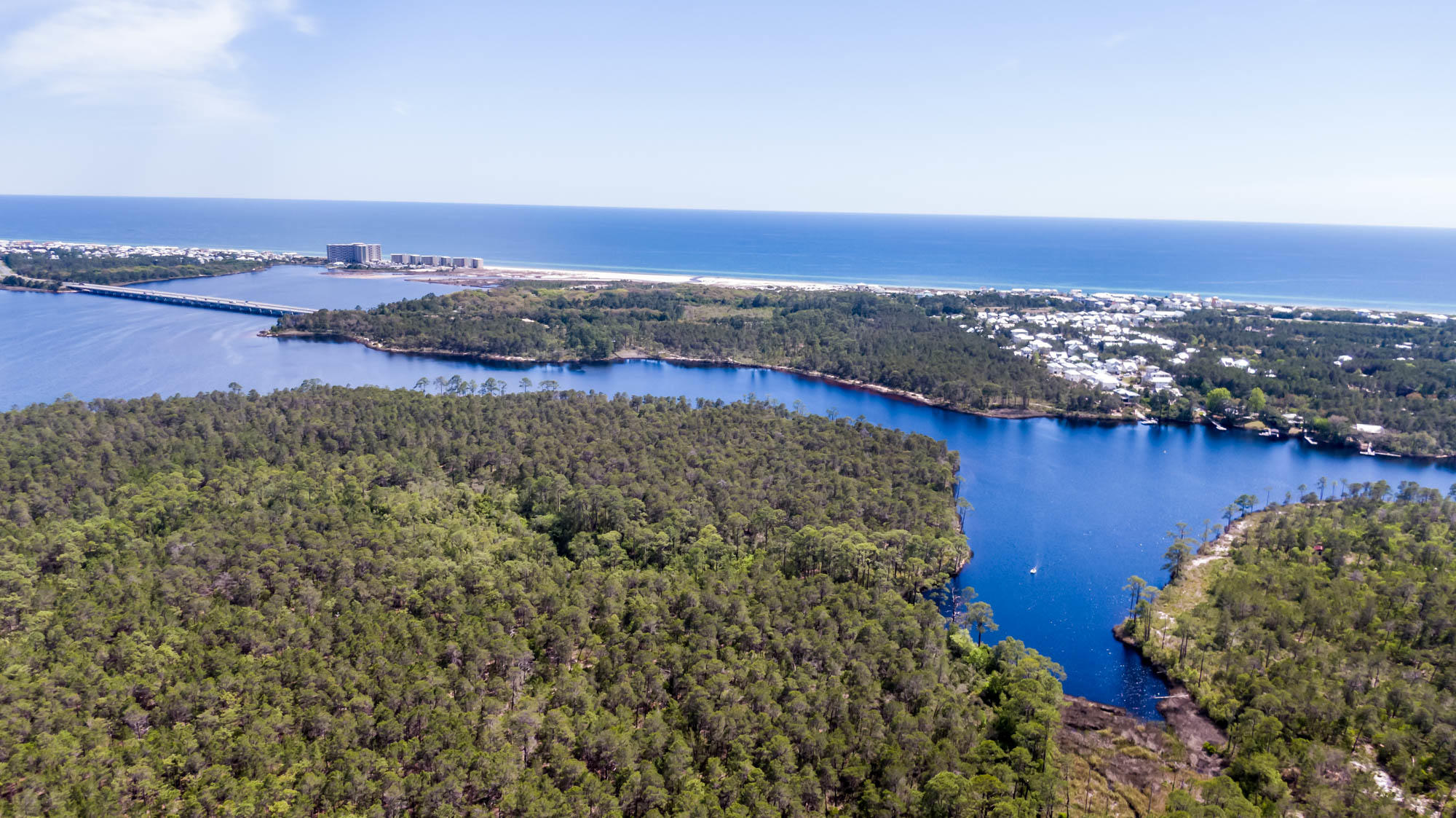 Tbd Tbd Grand Pointe Dr Inlet Beach Inlet Beach, FL 32461 - Photo 19 of 20 view of a lake in middle of forest