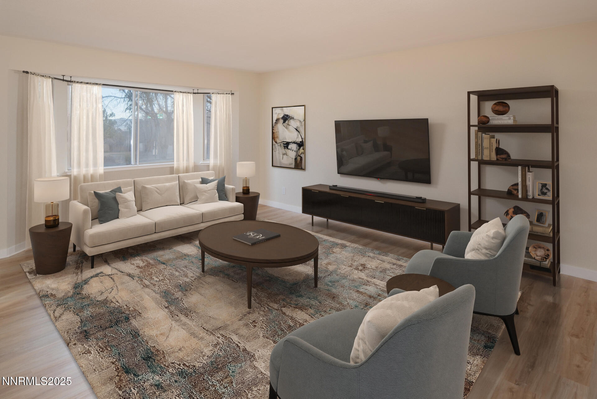 1605 Alamo Street Reno, NV 89503 - Photo 8 of 44 a living room with furniture and a flat screen tv