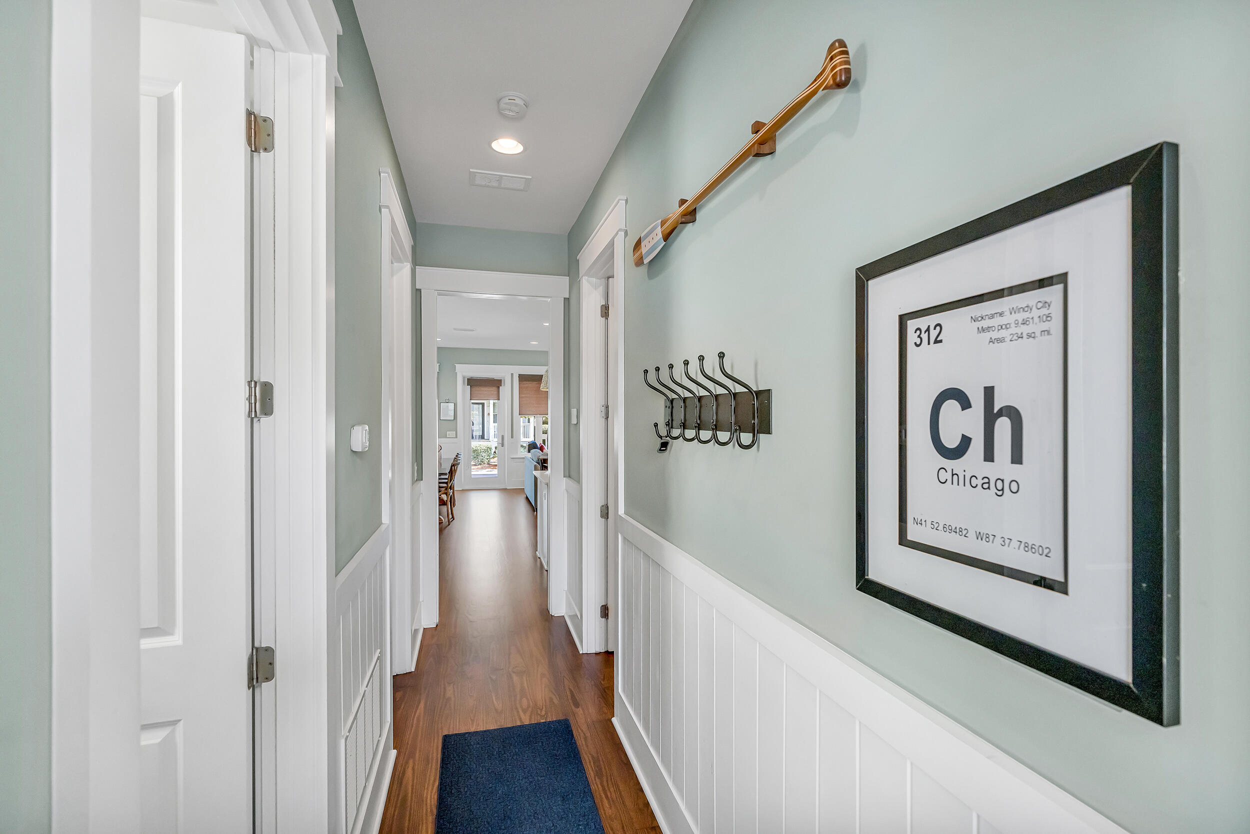 654 Flatwoods Forest Loop Santa Rosa Beach, FL 32459 - Photo 17 of 53 a view of a hallway with a hallway