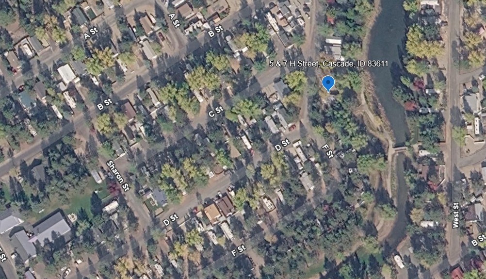 5 & 7 H Street Cascade, ID 83611 - Photo 24 of 25 Google Earth Image