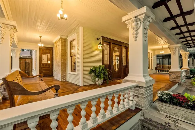 a very nice looking room with furniture