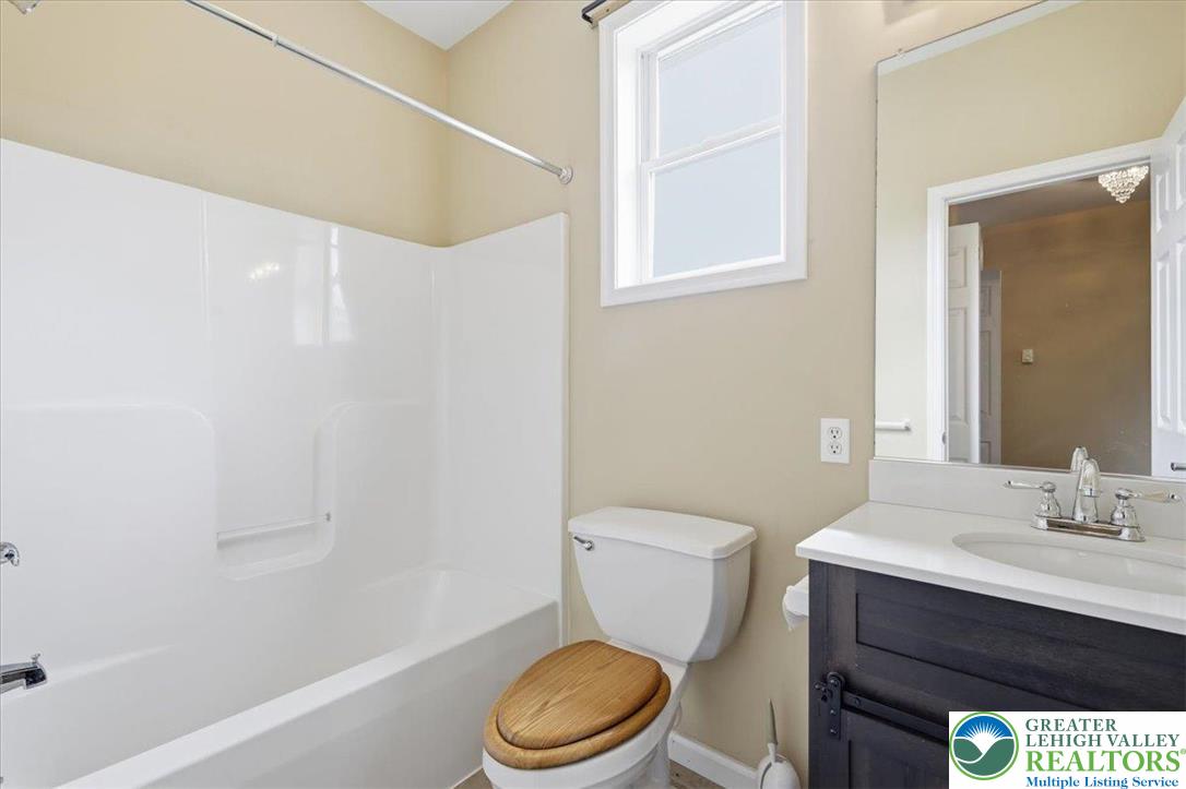 64 Robertson Road Jim Thorpe, PA 18229 - Photo 36 of 54 a bathroom with a sink a toilet and shower