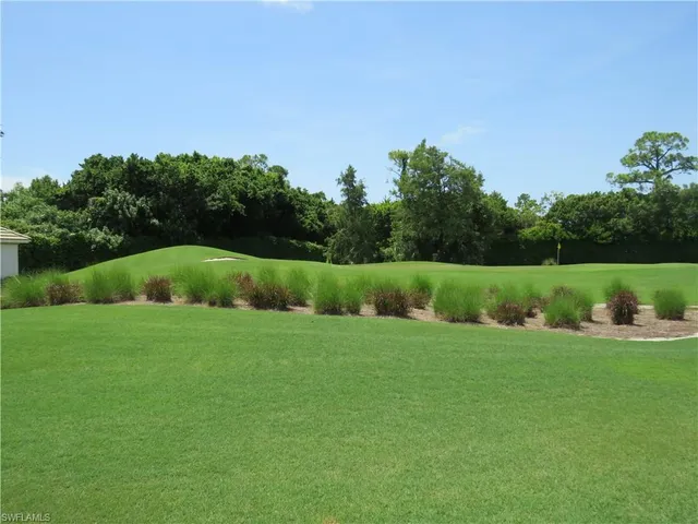 a view of a grassy field