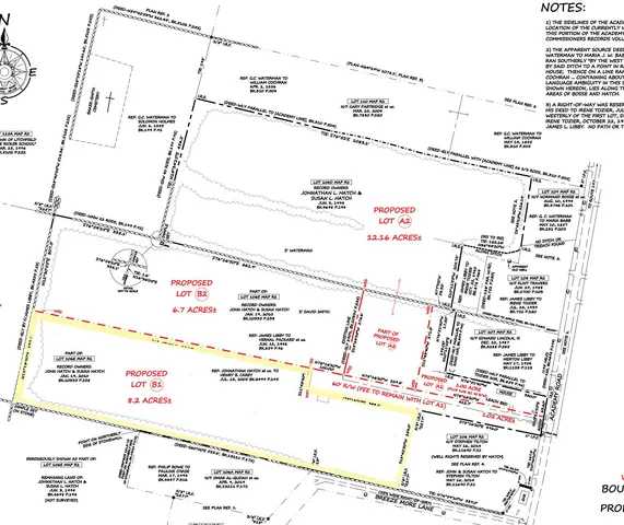 $148,000 | Lot B1 Academy Road, Litchfield, ME 04350
