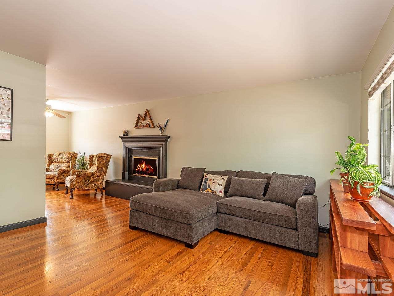 730 Beldon Way Reno, NV 89503 - Photo 6 of 27 a living room with furniture and a fireplace