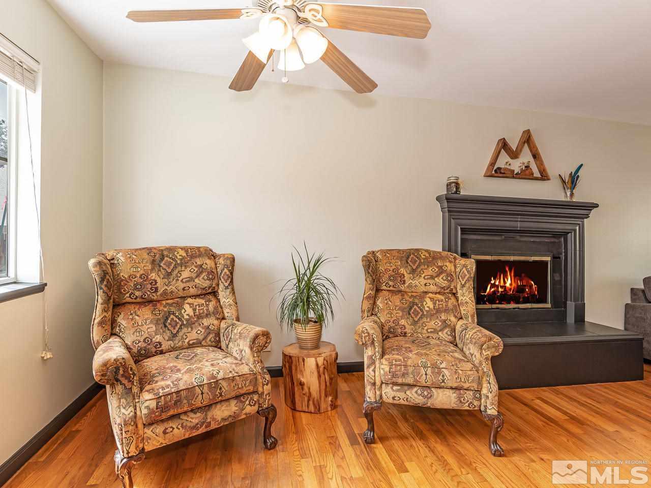 730 Beldon Way Reno, NV 89503 - Photo 9 of 27 a living room with furniture and a fireplace