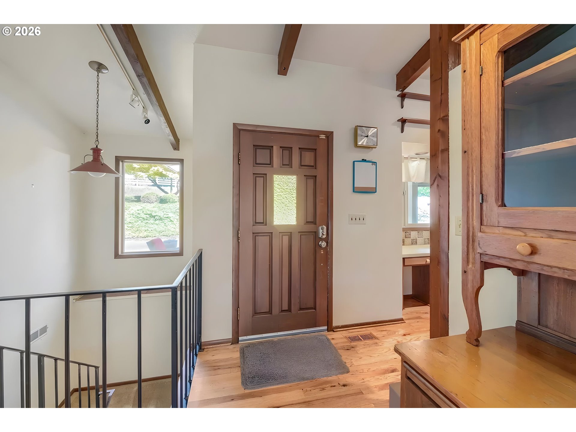 45354 Northwest Hartwick Road Banks, OR 97106 - Photo 4 of 35 a view of an entryway with wooden floor