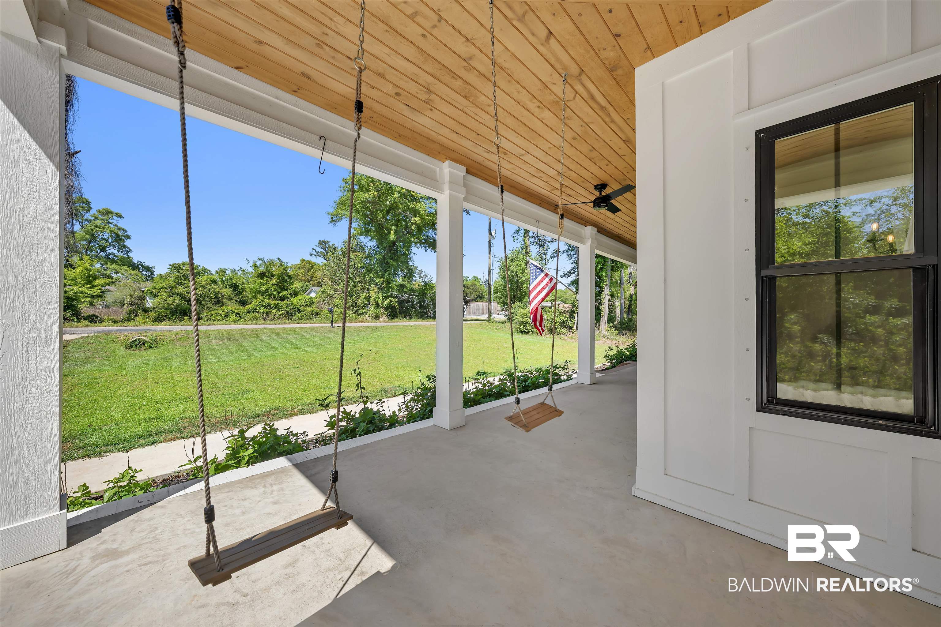 19058 James Road Gulf Shores, AL 36542 - Photo 4 of 49 View of patio / terrace with ceiling fan