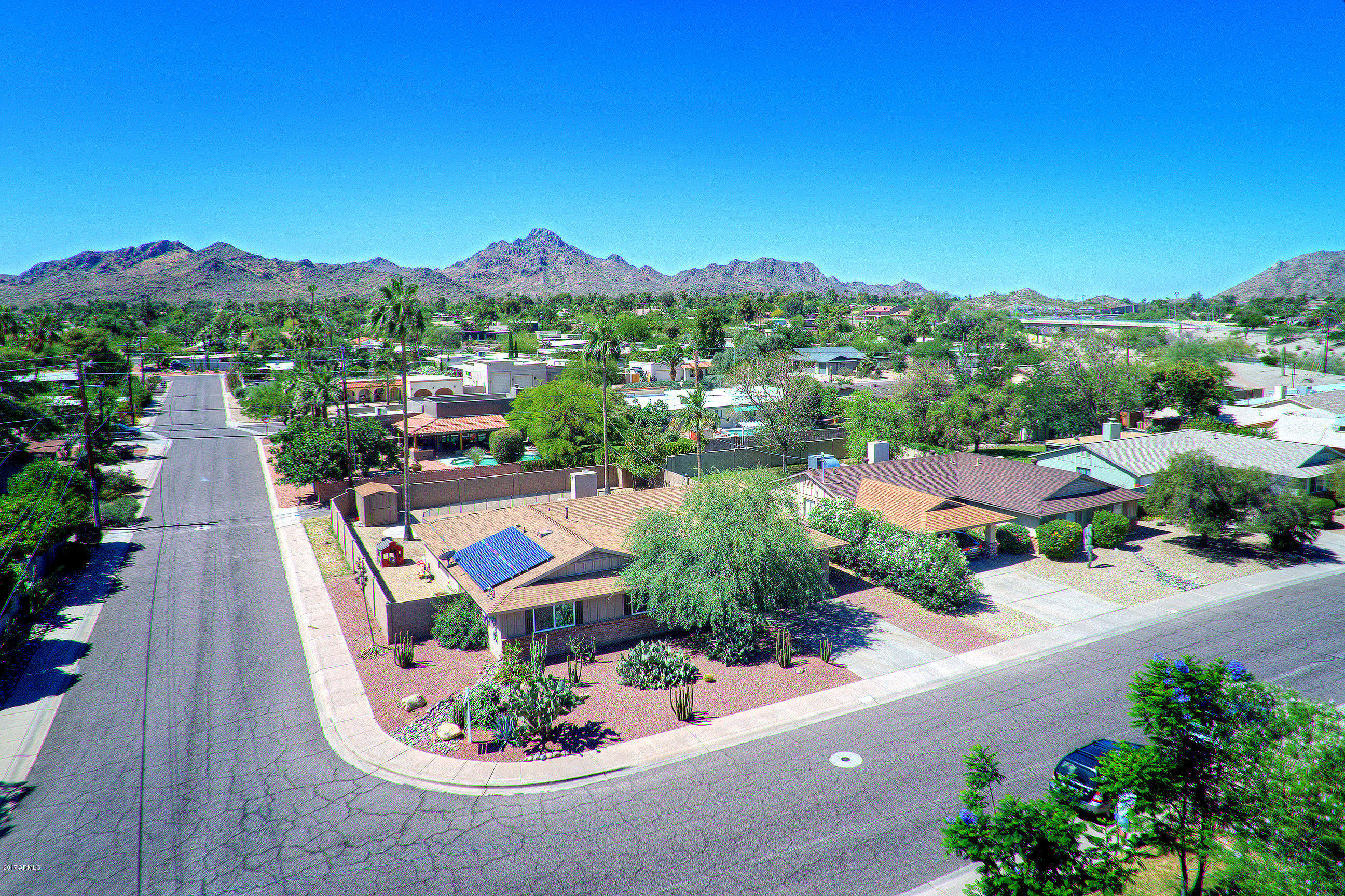 3351 East Beryl Lane Phoenix, AZ 85028 - Photo 28 of 33 Aerial looking Southwest