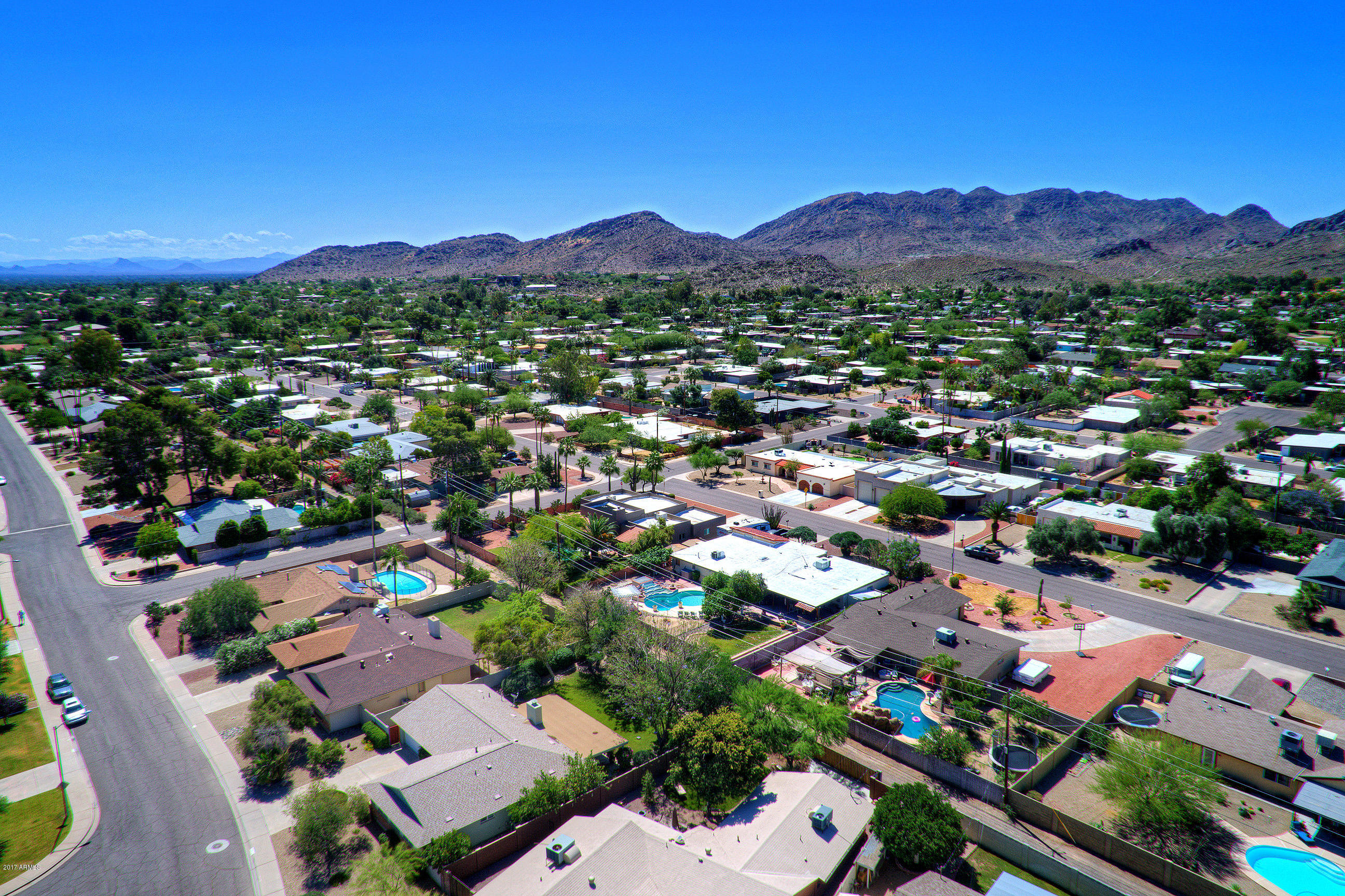 3351 East Beryl Lane Phoenix, AZ 85028 - Photo 7 of 33 Neighborhood Aerial