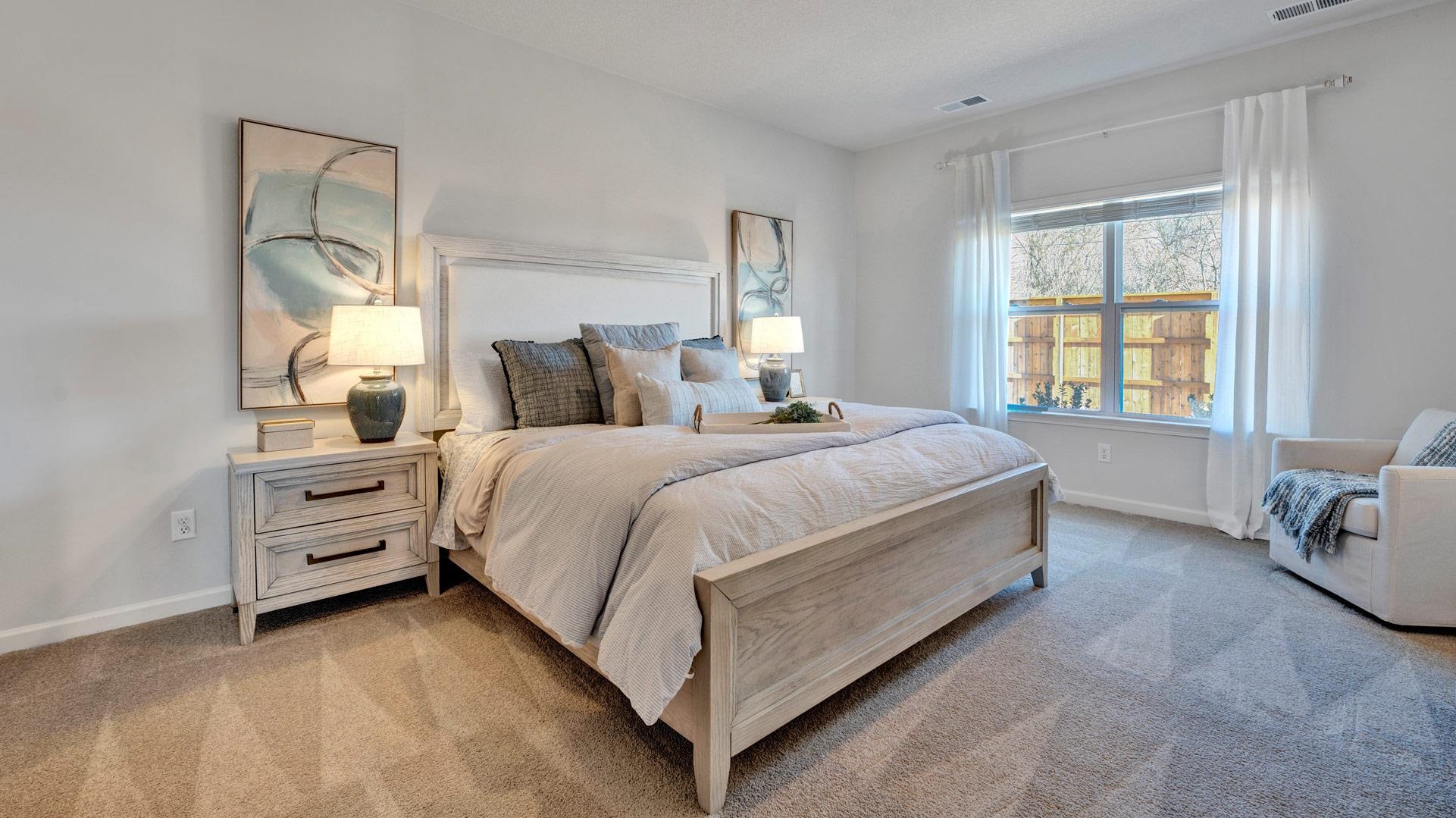 1020 Mewborn Farm Road Oakland, TN 38060 - Photo 17 of 36 a bedroom with a bed and a window