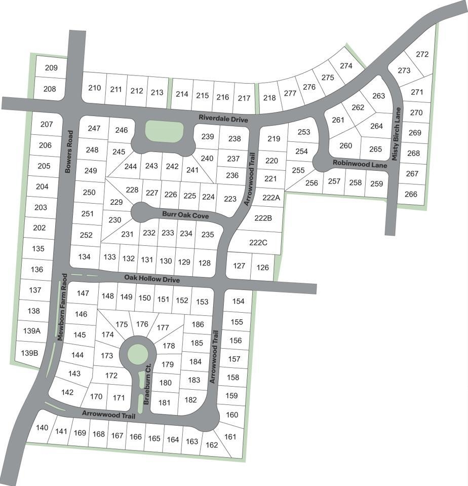 1020 Mewborn Farm Road Oakland, TN 38060 - Photo 35 of 36 Map of parcels