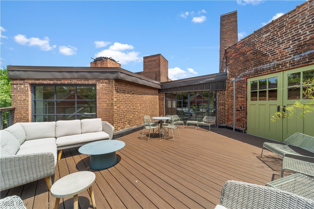 2048 Fulton Road, Unit 107 Cleveland, OH 44113 - Photo 34 of 37 Rooftop deck with lounge seating