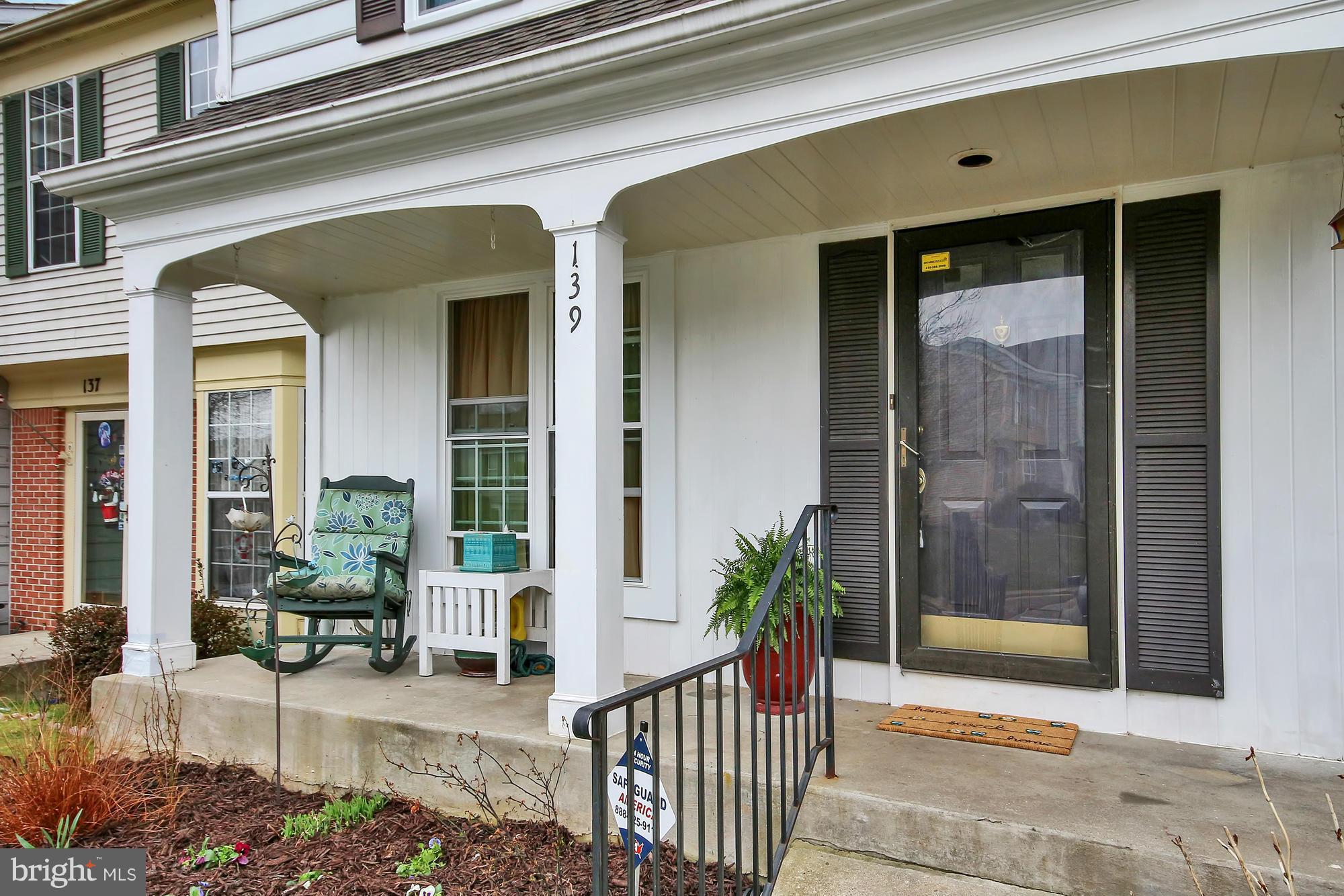 139 Gentlebrook Road Owings Mills, MD 21117 - Photo 29 of 30 a view of a house with a porch