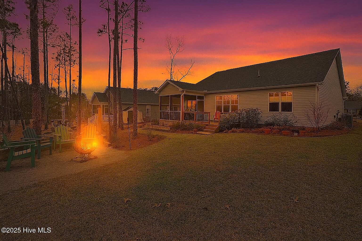 1950 Albemarle Road Southport, NC 28461 - Photo 17 of 18 Cozy Firepit Night