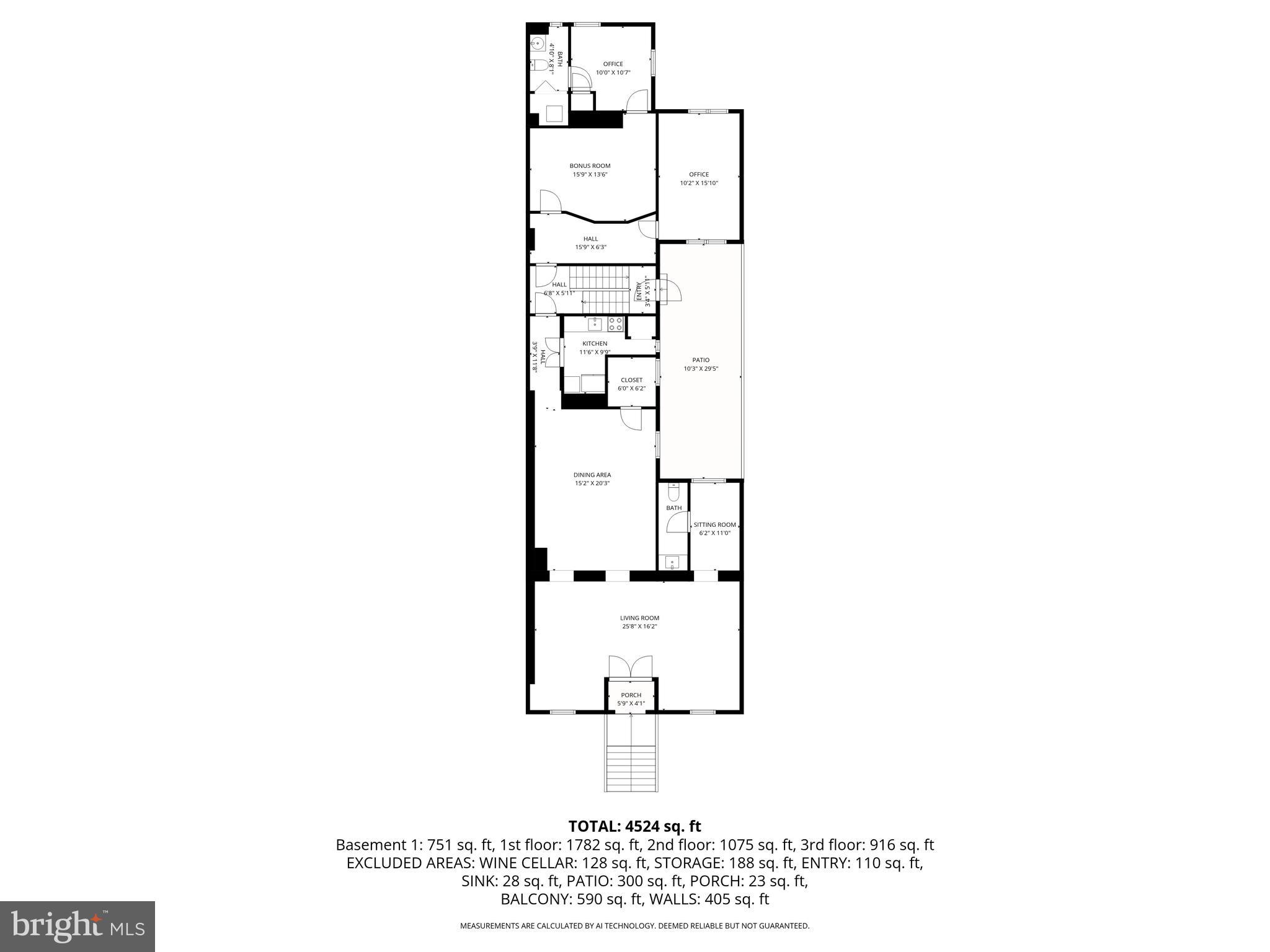 16 West Read Street Baltimore, MD 21201 - Photo 55 of 59 Floor plan