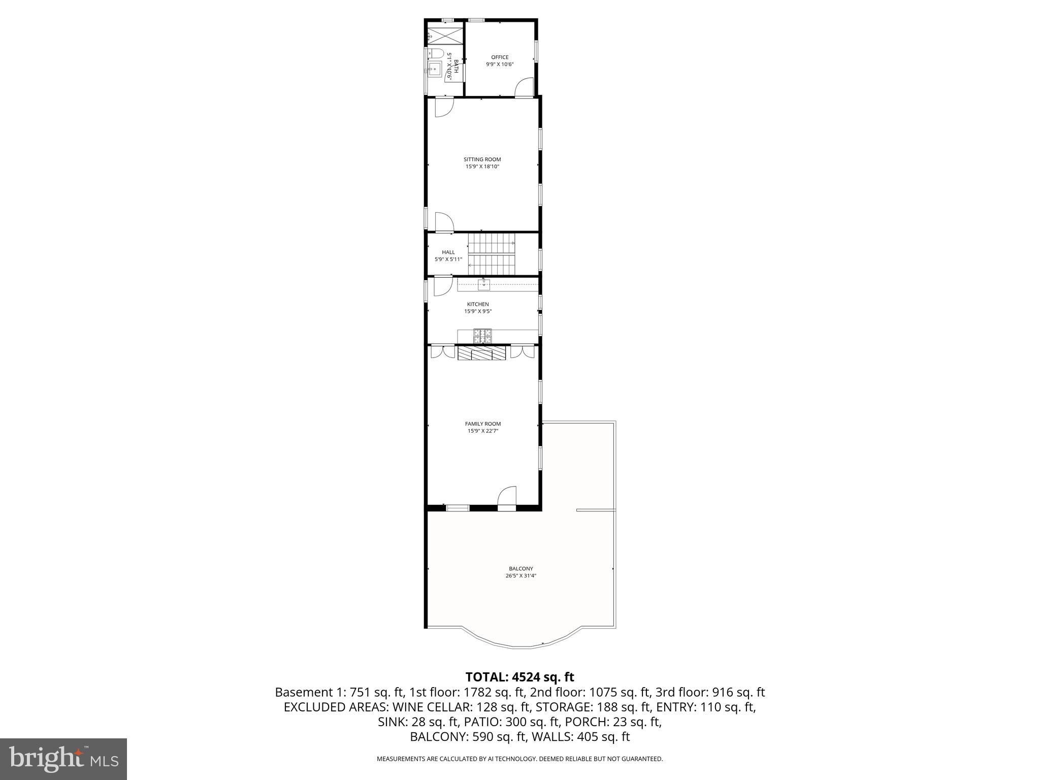 16 West Read Street Baltimore, MD 21201 - Photo 56 of 59 Floor plan