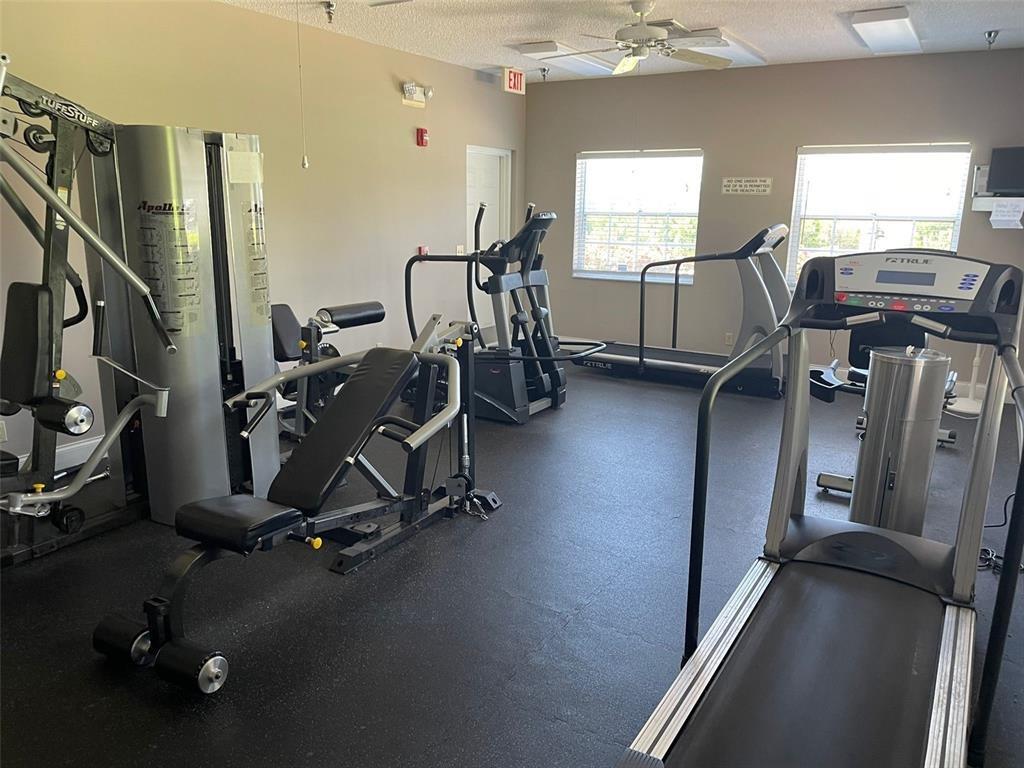 18266 Covina Way, Unit 202 Boca Raton, FL 33498 - Photo 51 of 52 a view of a room with gym equipment