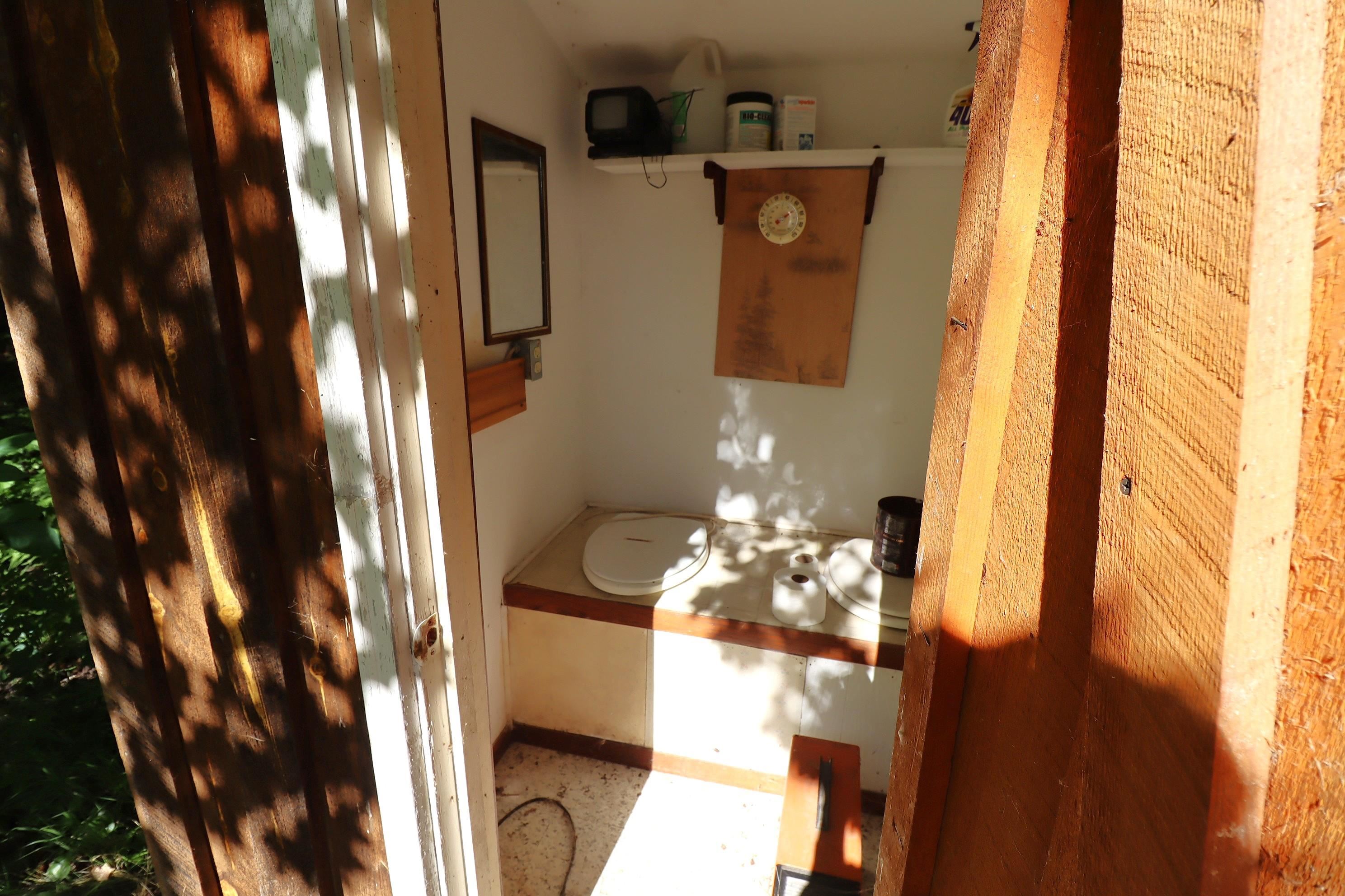 13240 Touve Road Port Wing, WI 54865 - Photo 19 of 29 Outhouse Interior