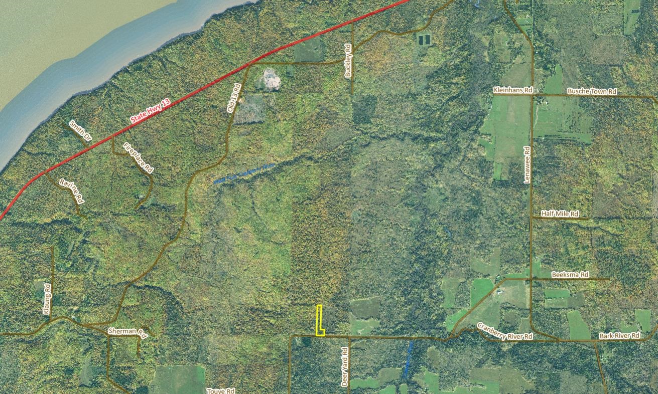 13240 Touve Road Port Wing, WI 54865 - Photo 29 of 29 Aerial overview of property's location