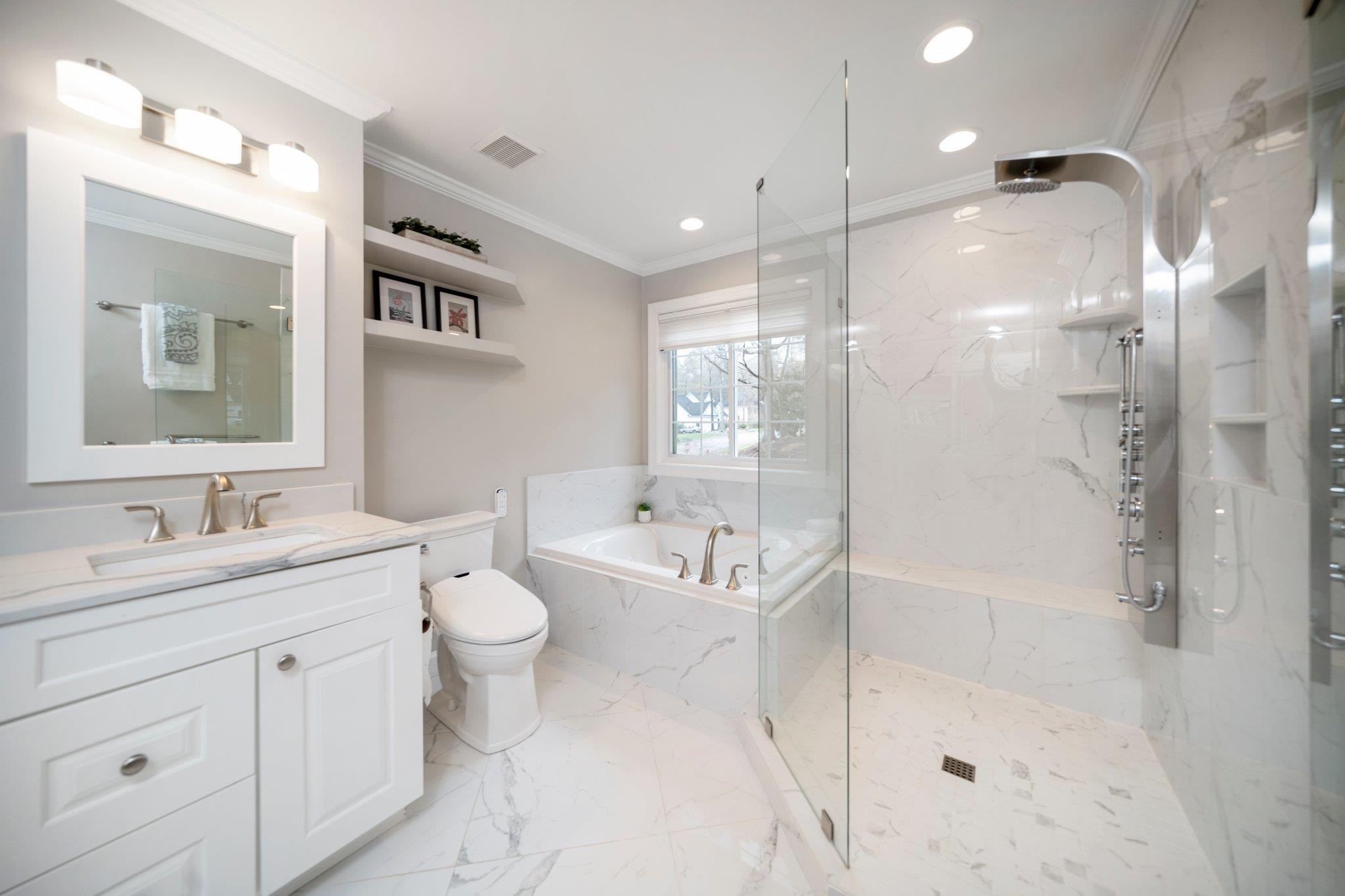 1004 New Dover Road Apex, NC 27502 - Photo 21 of 36 Who needs a trip to the spa with a bathroom like this? Spa Retreat