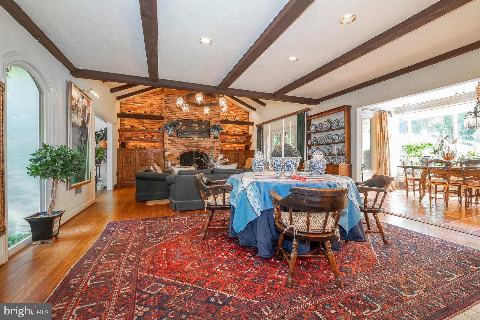 71 Tunbridge Road Haverford, PA 19041 - Photo 12 of 82 Large Family Rm open to Breakfast Rm