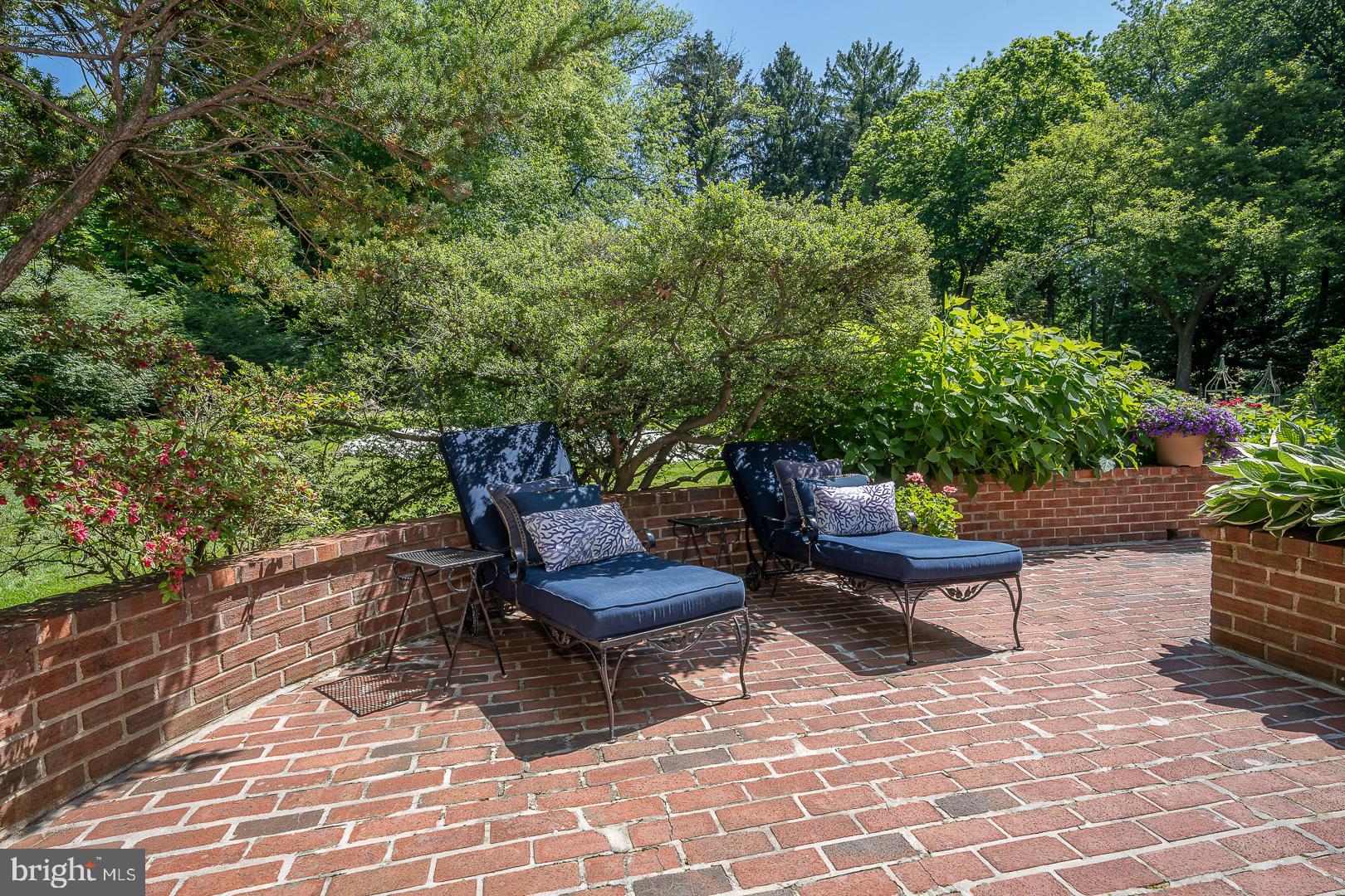 71 Tunbridge Road Haverford, PA 19041 - Photo 21 of 82 The rear patio of this home is one of a kind!