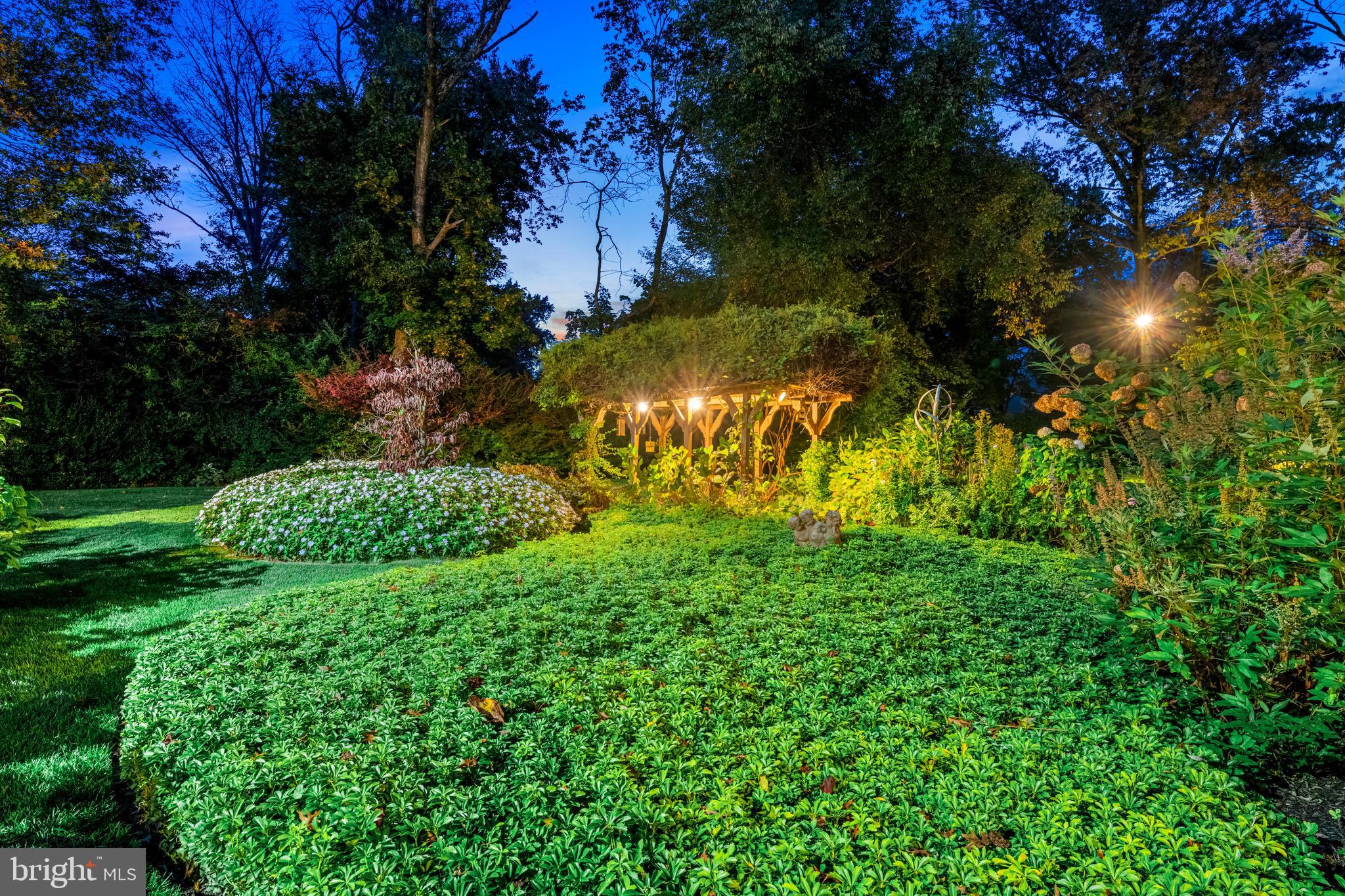 71 Tunbridge Road Haverford, PA 19041 - Photo 67 of 82 Tranquil setting by day and by night
