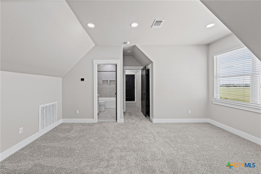 1060 Hackberry Road Salado, TX 76571 - Photo 18 of 23 Bedroom 5 upstairs/bonus space with attached bathroom