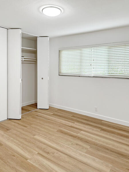 5740 Encina Road, Unit 3 Goleta, CA 93117 - Photo 11 of 29 wooden floor in an empty room