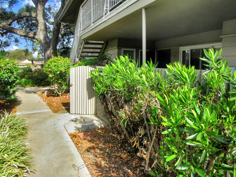 5740 Encina Road, Unit 3 Goleta, CA 93117 - Photo 2 of 29 a view of a pathway both side of house