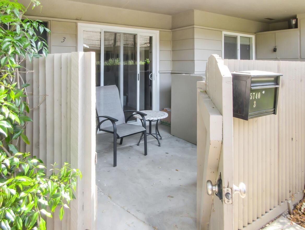 5740 Encina Road, Unit 3 Goleta, CA 93117 - Photo 3 of 25 Front Patio