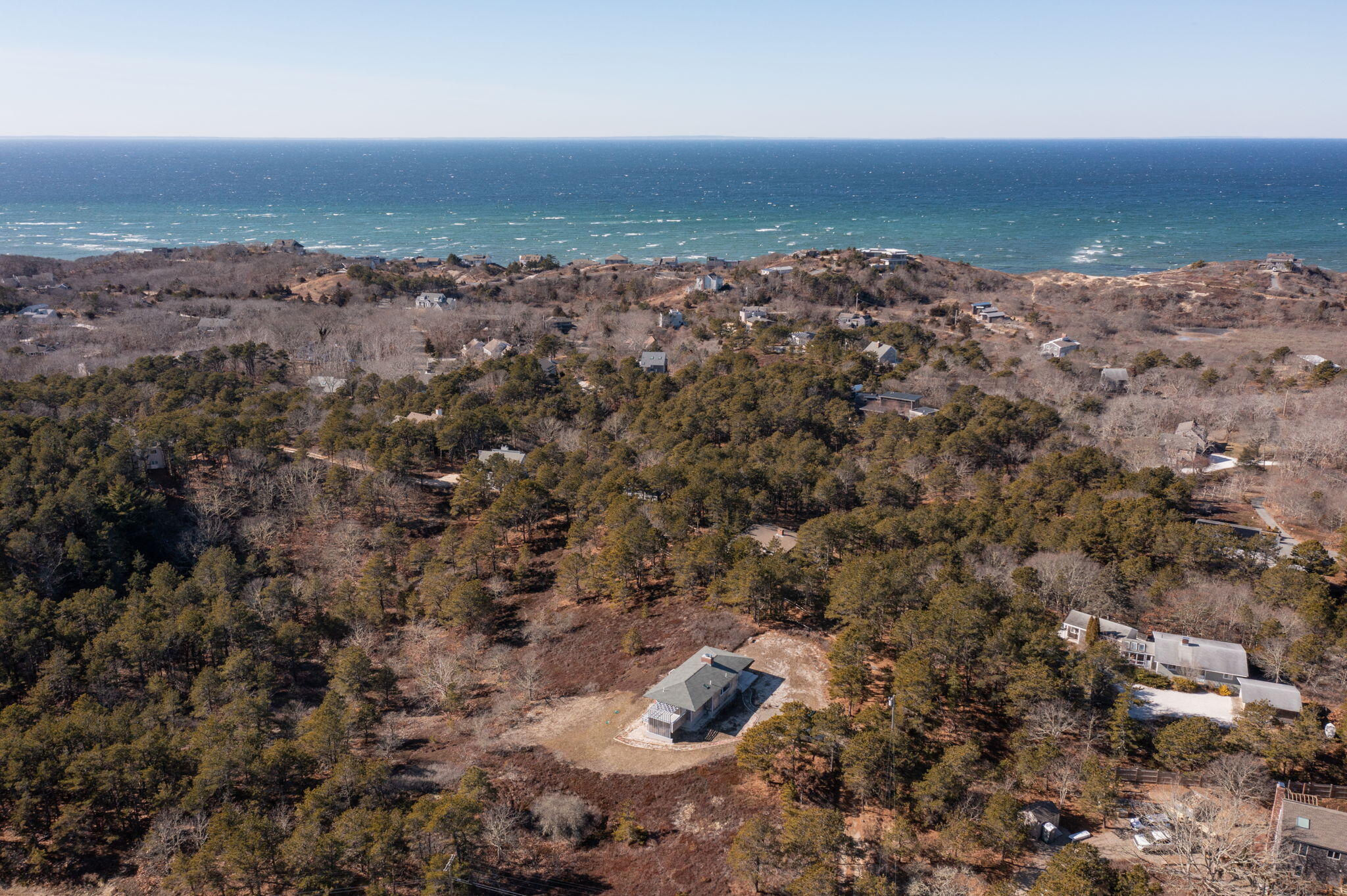 2 Cobb Road Truro, MA 02666 - Photo 32 of 38 an aerial view of mountain and trees