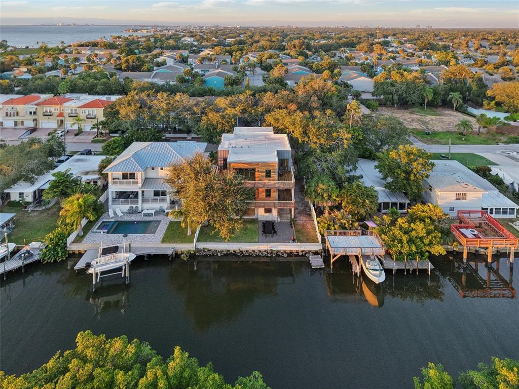 4828 West Flamingo Road Tampa, FL 33611 - Photo 62 of 67 an aerial view of a house with a lake view