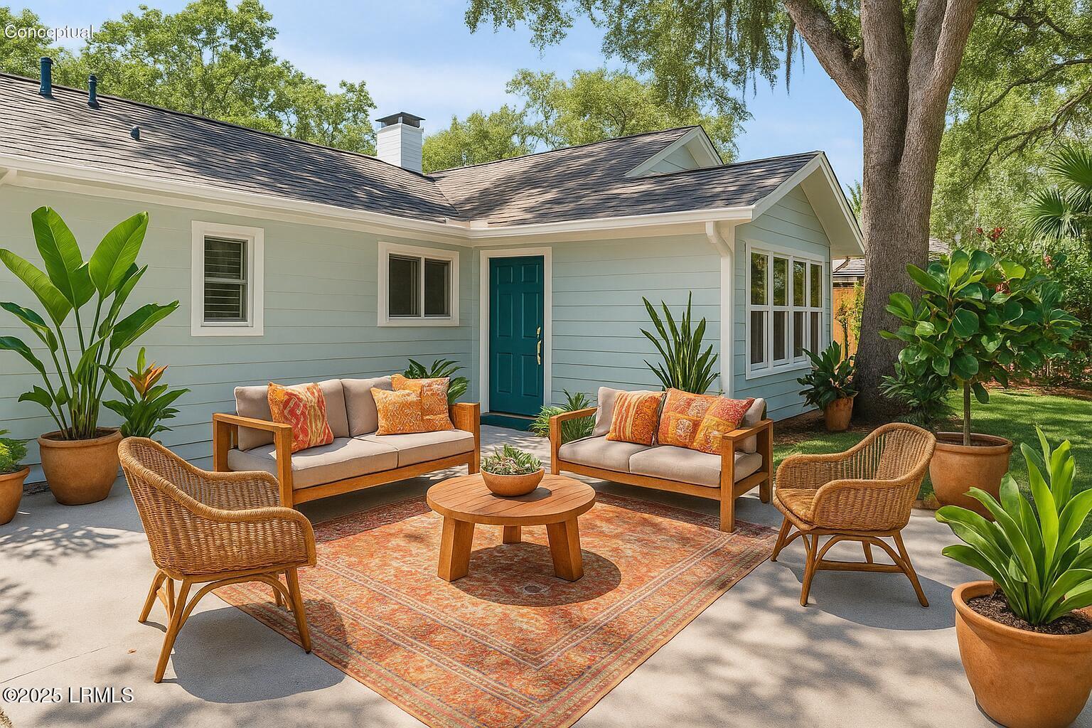 703 Swordfish Road Fripp Island, SC 29920 - Photo 41 of 65 patio 1