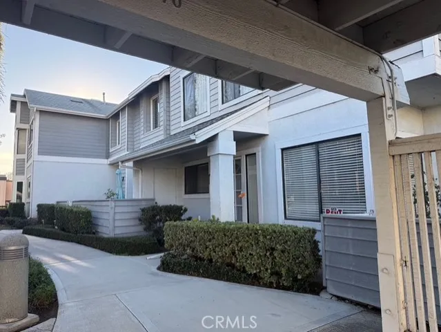 a front view of a house with garage