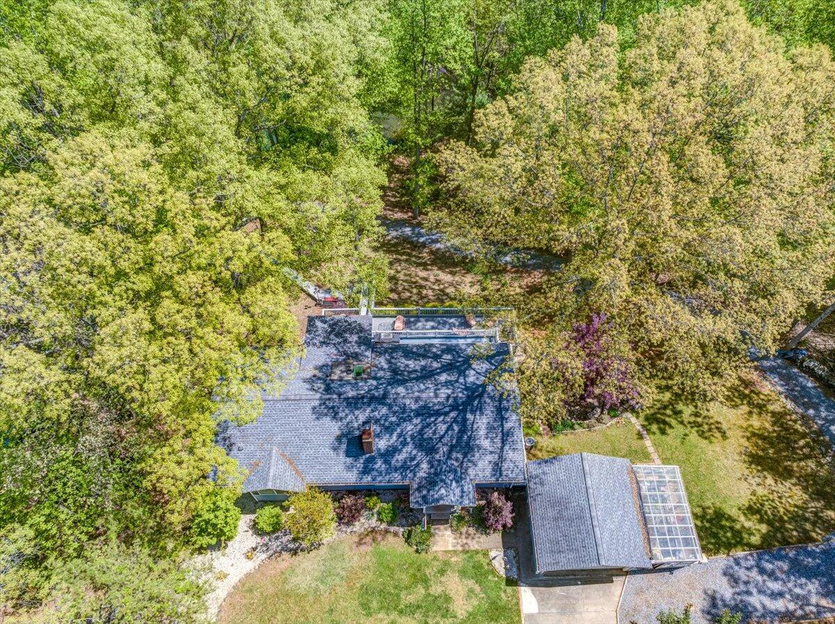 264 Pine Knob Circle Moneta, VA 24121 - Photo 13 of 67 an aerial view of a house with a yard