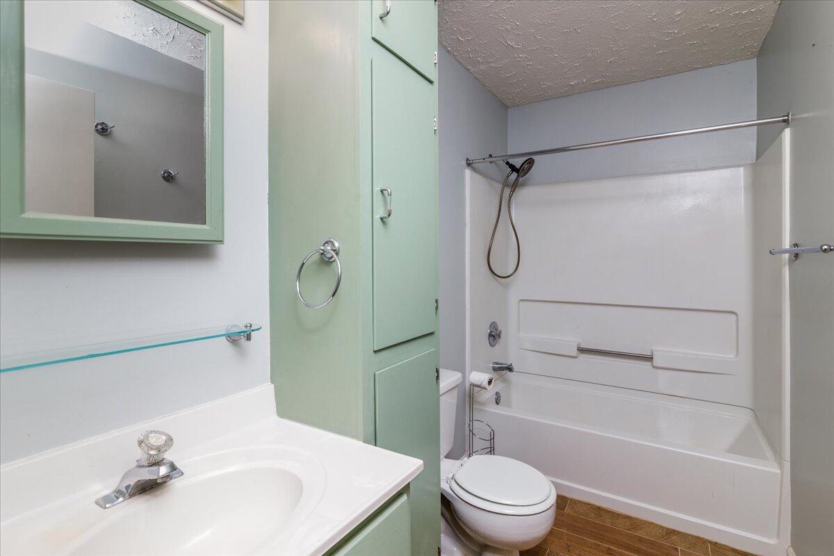 264 Pine Knob Circle Moneta, VA 24121 - Photo 36 of 67 a bathroom with a sink a toilet and shower