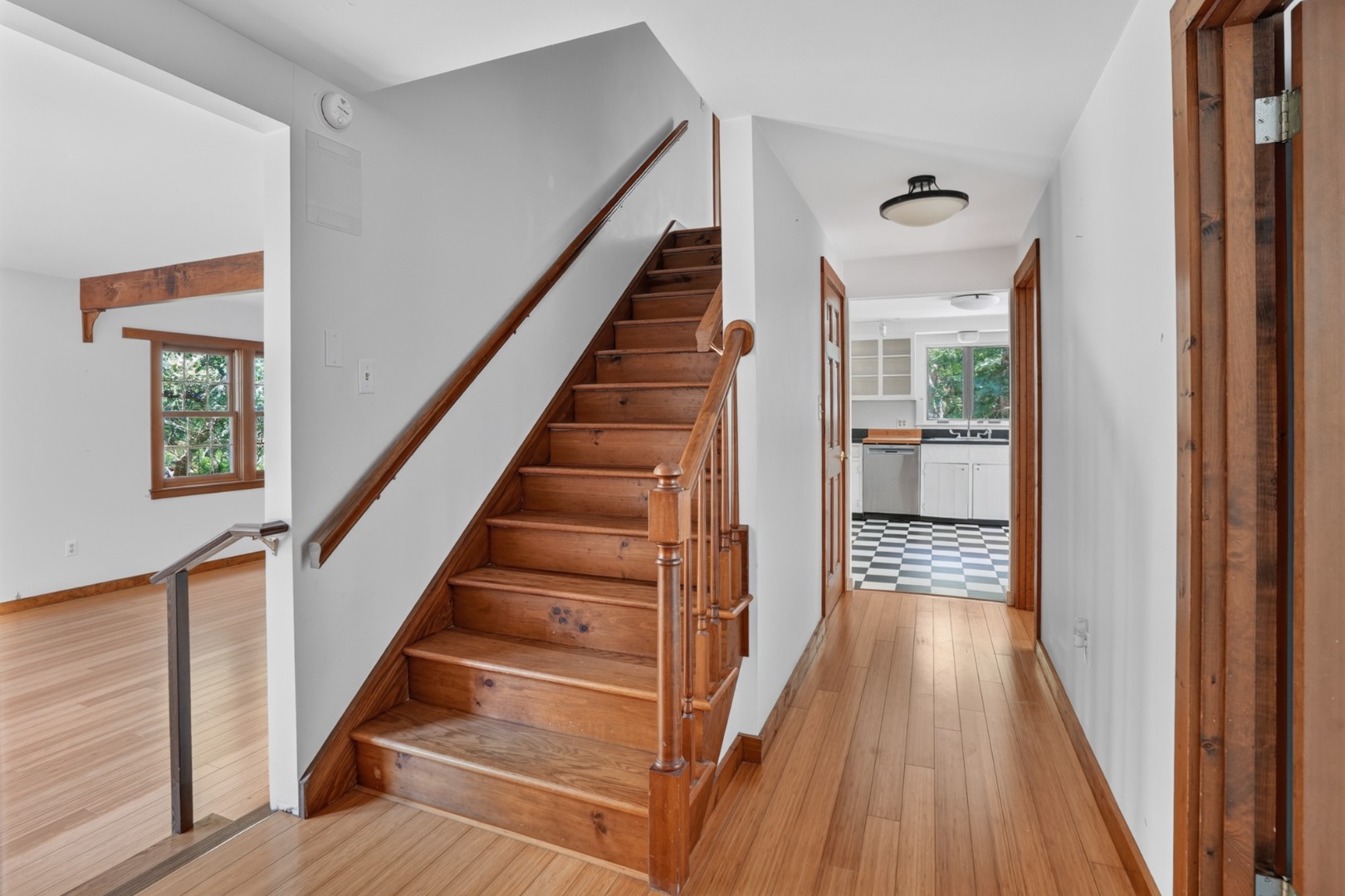 150 Field View Lane West Tisbury, MA 02568 - Photo 7 of 20 Open living room & dining area