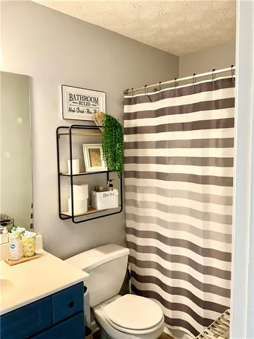 a bed room with a bed and a couch