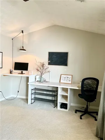 a close view of walk in closet