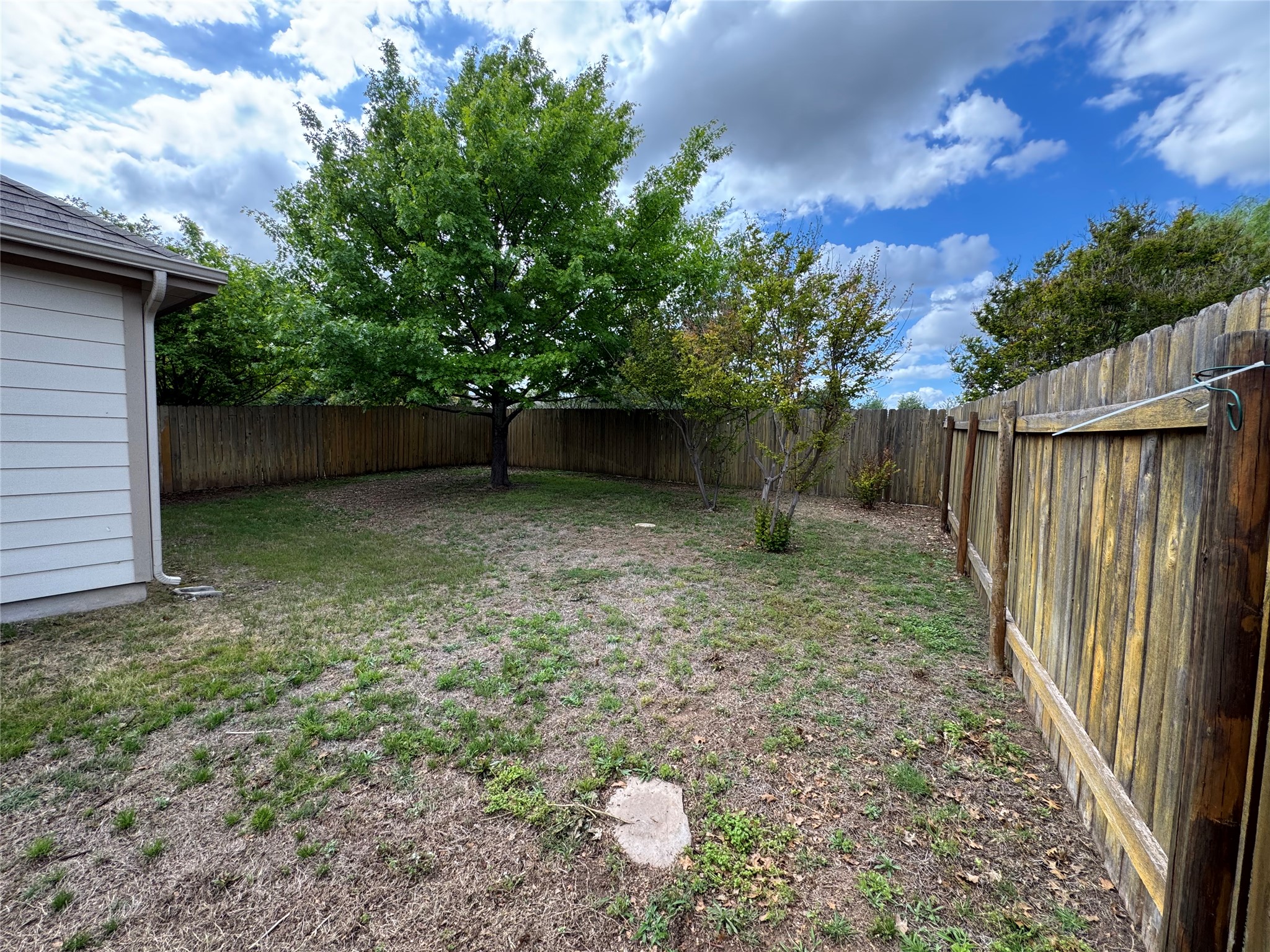 112 Eagle Owl Loop Leander, TX 78641 - Photo 11 of 17 View of fenced backyard